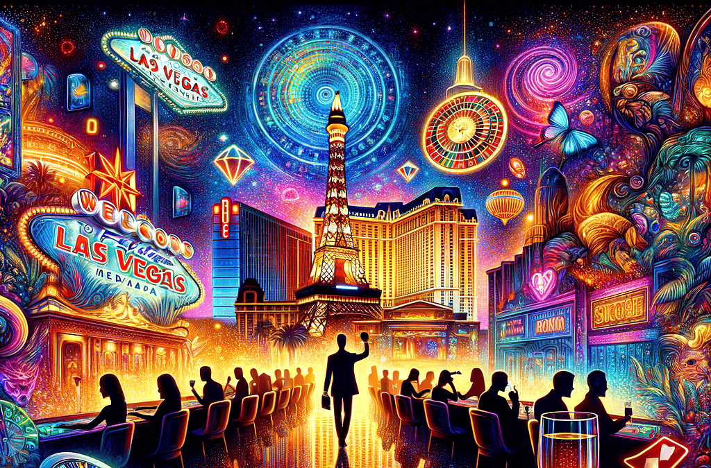 Whispers of Fortune: A Nighttime Odyssey Through Las Vegas’s Casino Wonderland